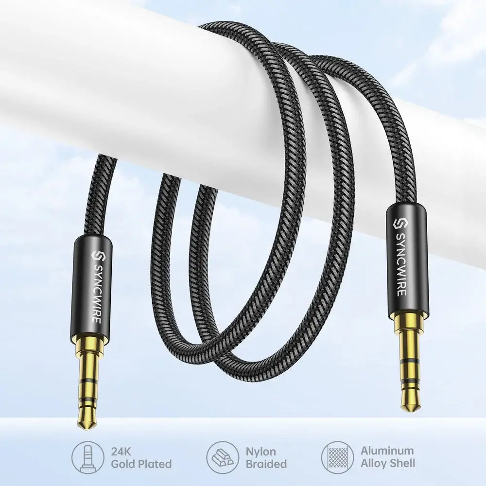 Cavo Audio Ausiliario Jack Da 3,5 Mm Cavo Ausiliario Per Auto Da - Foto 4