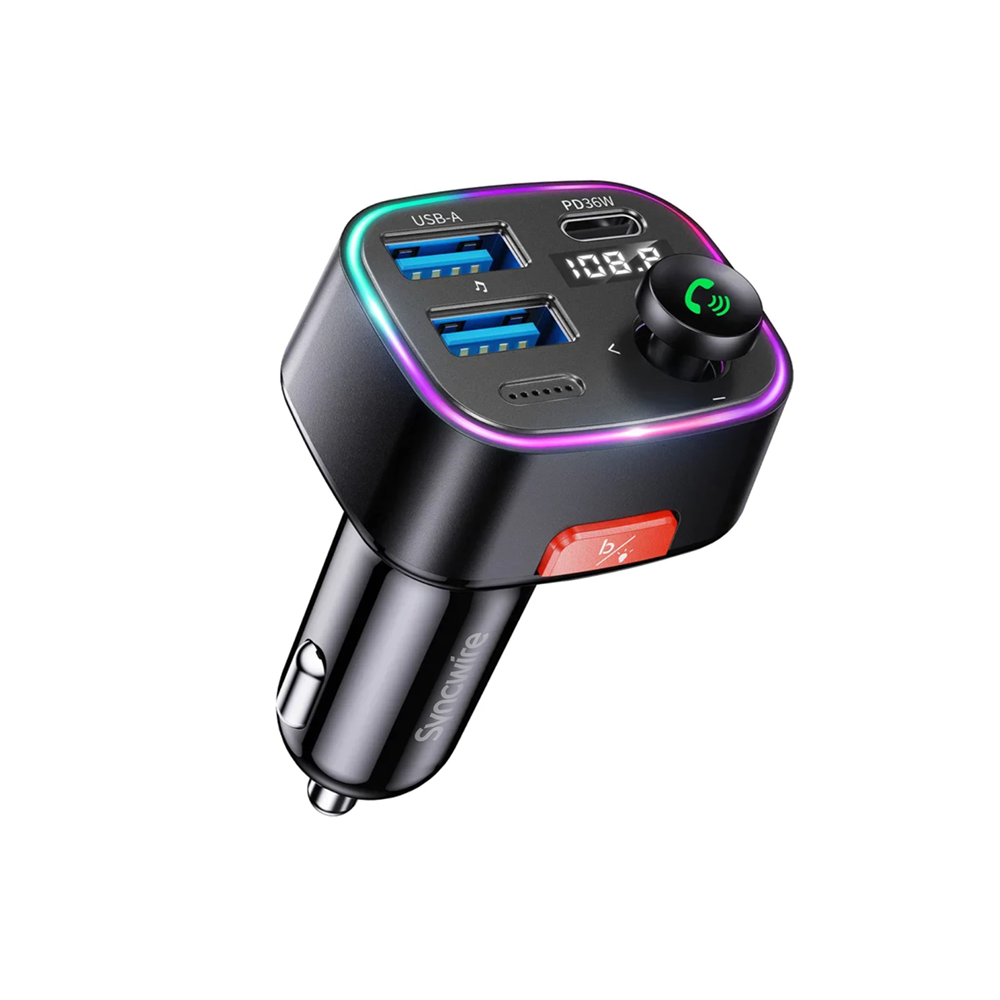 Trasmettitore FM Bluetooth Vorstik Per Auto - Caricatore QC 3.0, Doppia USB E Vivavoce - Foto 2