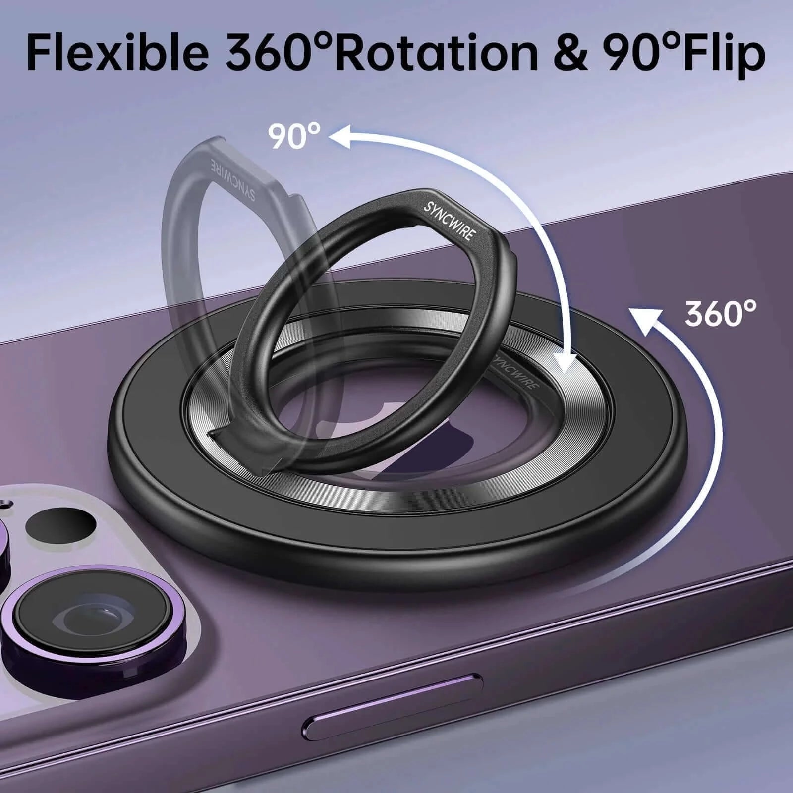 Dita Iphone Supporto Anello Per Cellulare A Farfalla - Rotazione 360 Dita Iphone Supporto Anello Per Cellulare A Farfalla - Rotazione 360